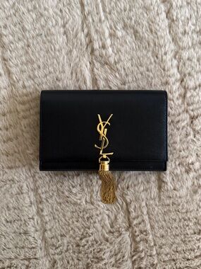 Authentic YSL Kate Monogram Tassel Shoulder/Crossbody Bag